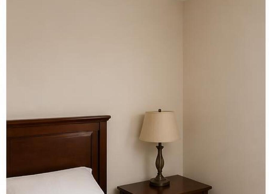 Contained Bedroom Remediation after restoration
